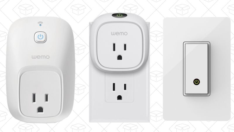 Belkin WeMo Switch, $23 | WeMo Insight Switch, $35 | WeMo Light Switch, $